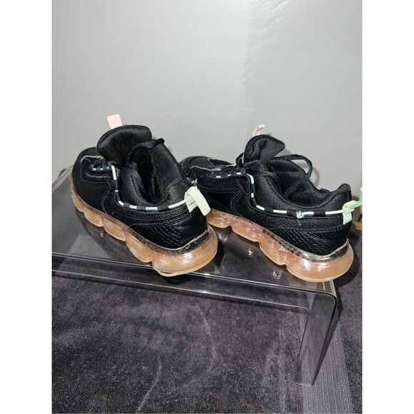 Link Girls' Crystal Dream Sneakers - black/pink (3.5Y) - Picture 3 of 4